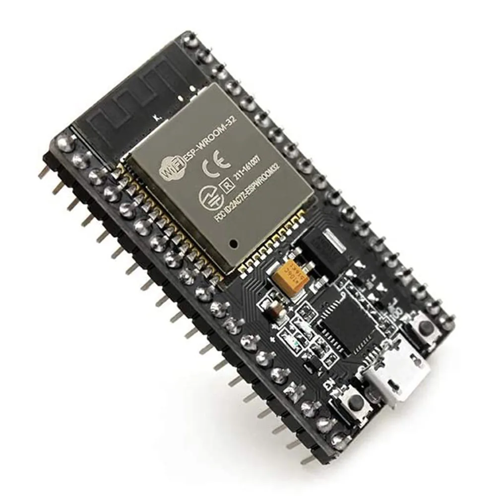 ESP32 макетная плата 2,4 ГГц двухъядерный процессор, WLAN WiFi + Bluetooth 2-в-1 микроконтроллер чип CP2102 для Arduino