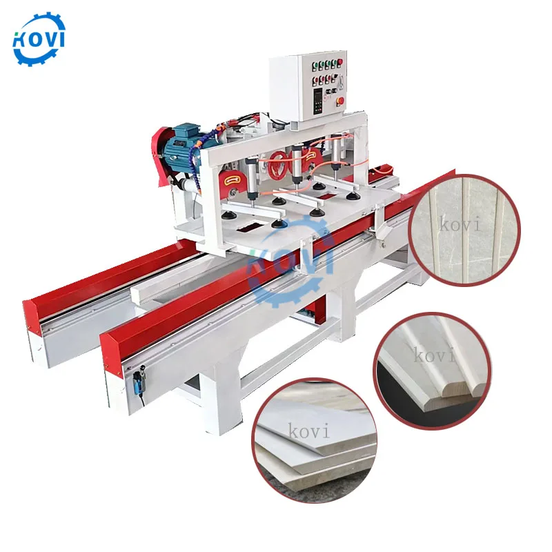 Multiple Effects water jet granite stone marble tile 45 degree and Straight cutting arc edge polishing machine