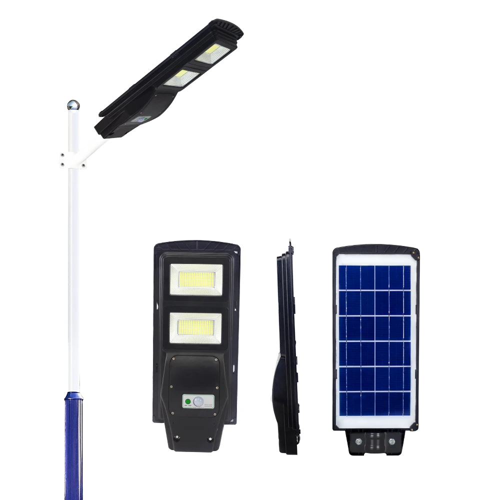 60W all in one Microwave Sensor IP65 Solar Street Light energy lighting