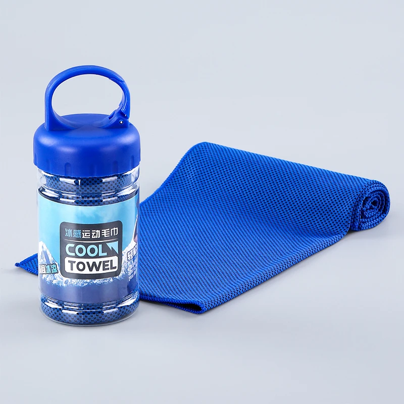 Wholesale gym sports towel quick dry and cooling custom cooling towels microfiber cool sports ice towel