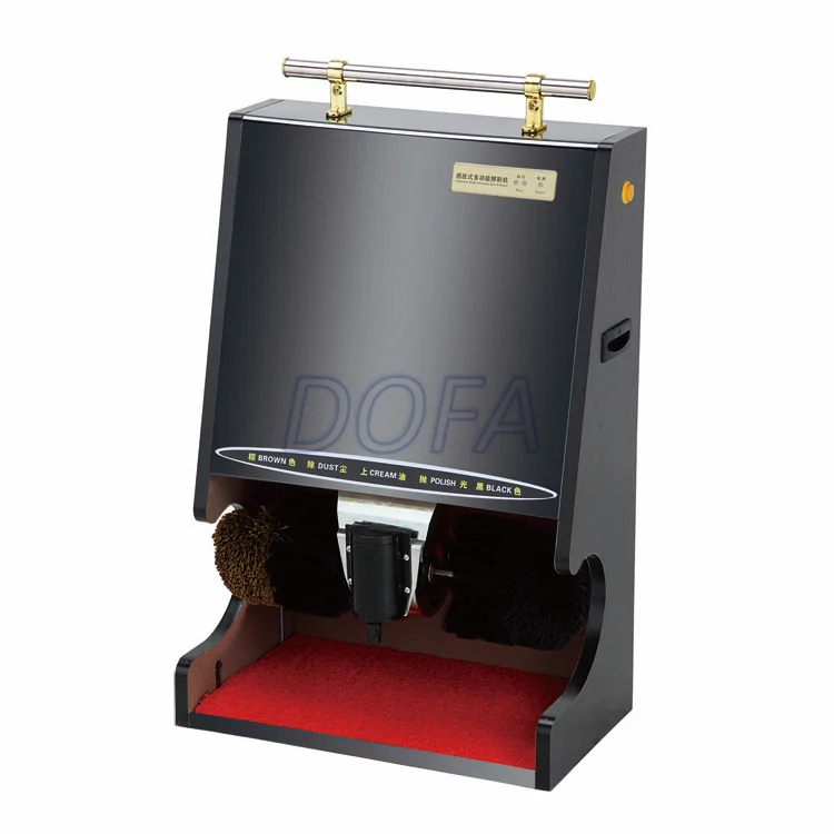 A series Electric automatic shoe polisher/shoe cleaning cleaner machine