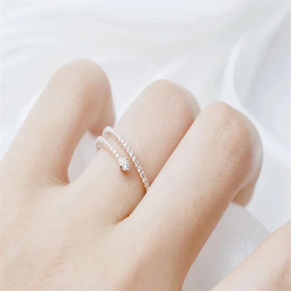 Wholesale Diamonds Rings Price Wedding Rings 18K Gold For Female Couple Ring For Lovers