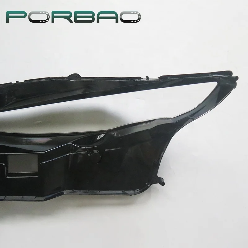 PORBAO car black border transparent headlight glass lens cover 19-23 year for CX30