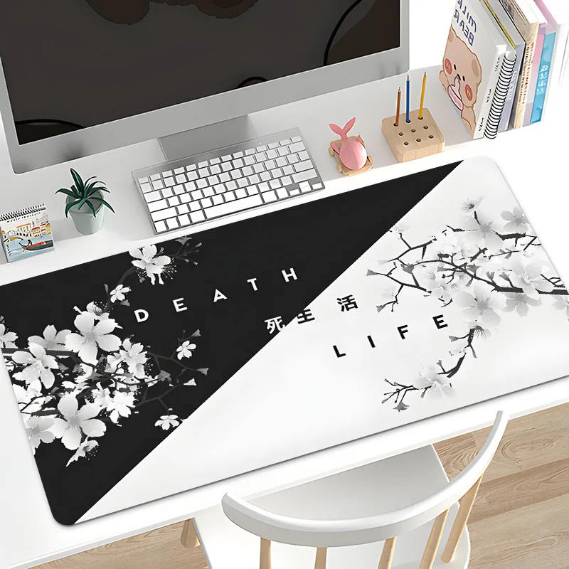 Wholesale 31.5 x 11.8inch/80cm*30cm Gaming Mouse Pad XL Desk Mat with 3mm Non-Slip Base Stitched Edge Mousepad Anime Mouse Pad