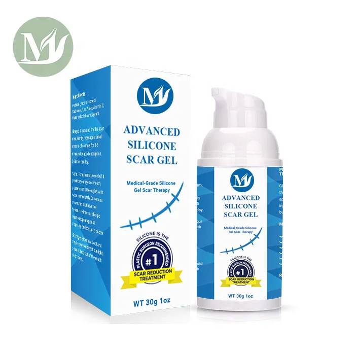private label waterproof medical silicone scar treatment skin repair gel 50ml silicone scar remover scar gel