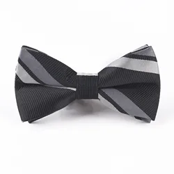 Wholesale Ties Man Bowtie Women Blouse Bowknot Cravat Striped Blue Green Black Bowties Accessories For Wedding Party Business