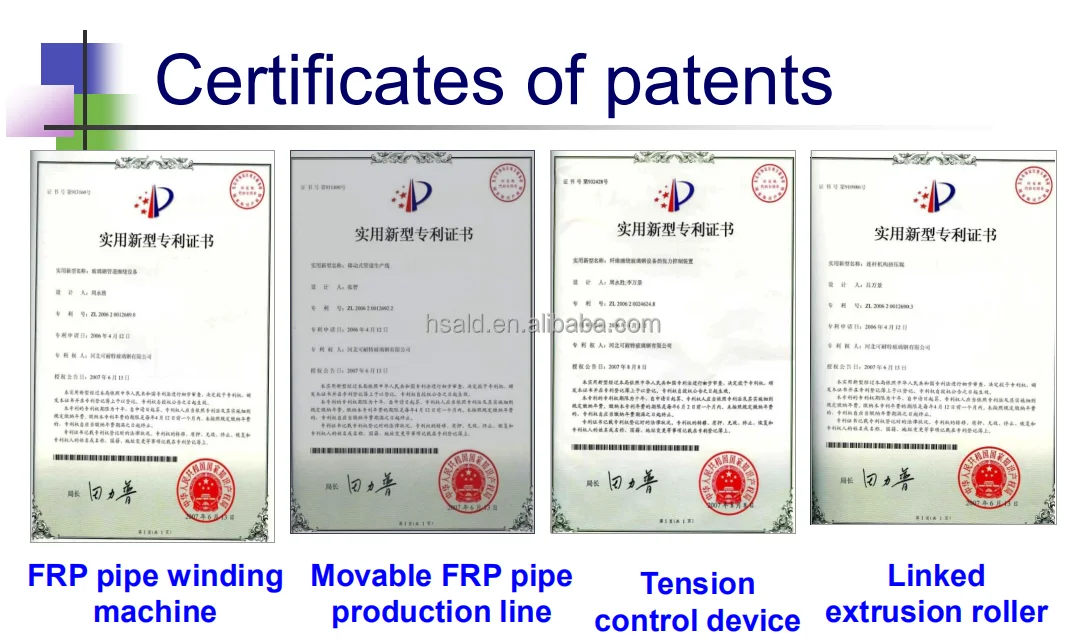 frp pipe production line