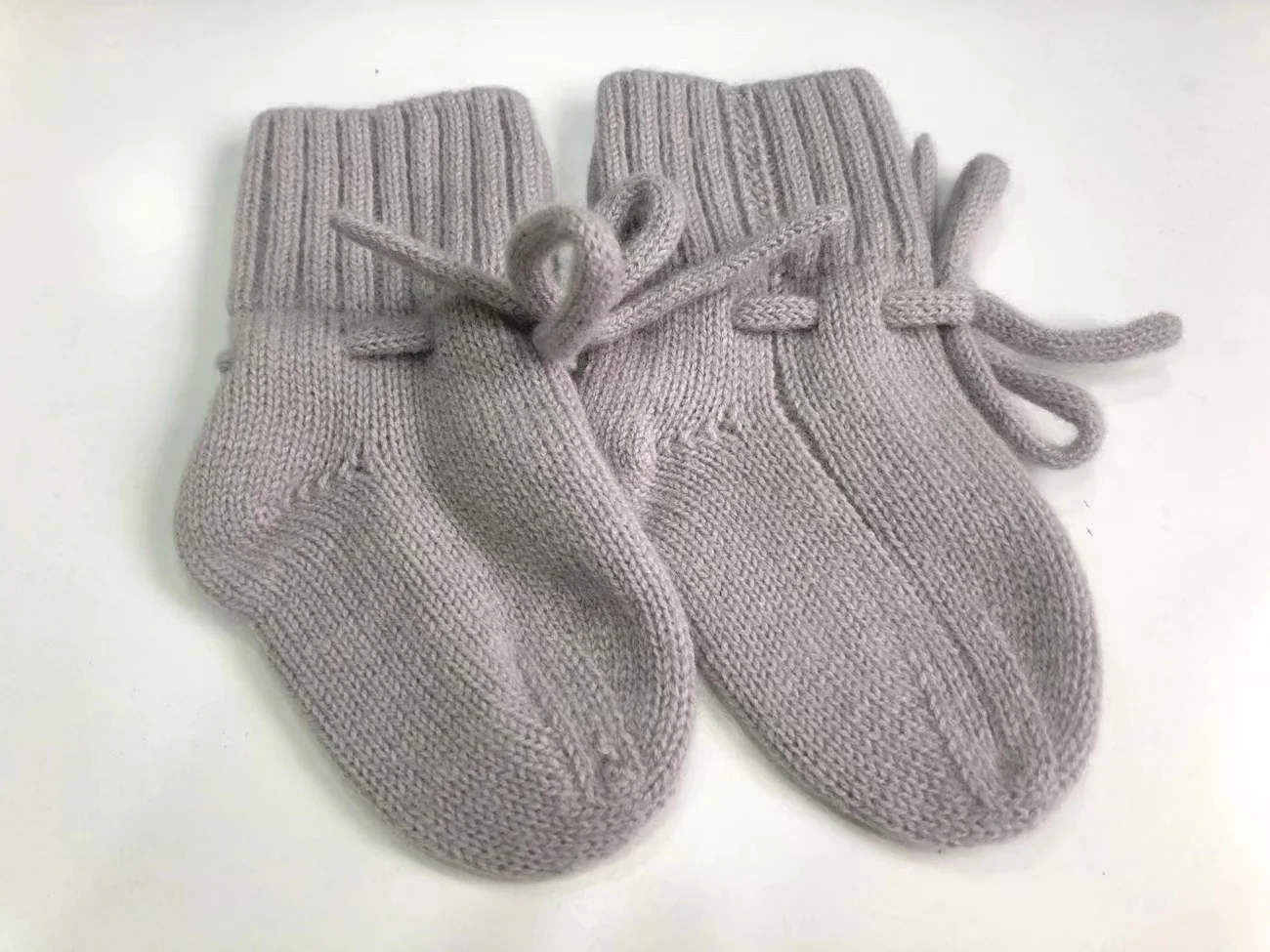 Infant newborn baby knitted merino wool shoes socks for baby 0 to 9 months