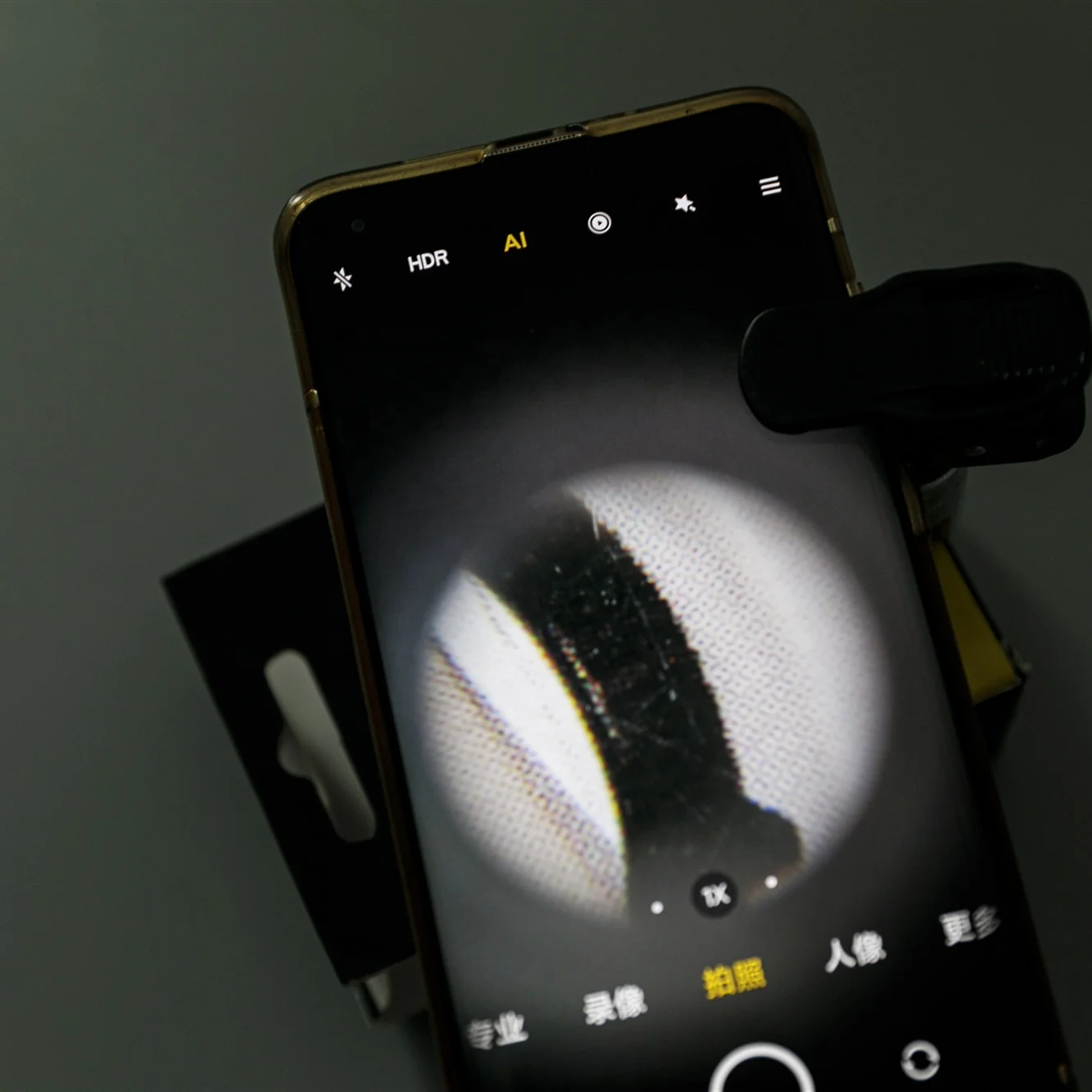 9595 new style Portable LED 60x mini microscope with Currency Detector