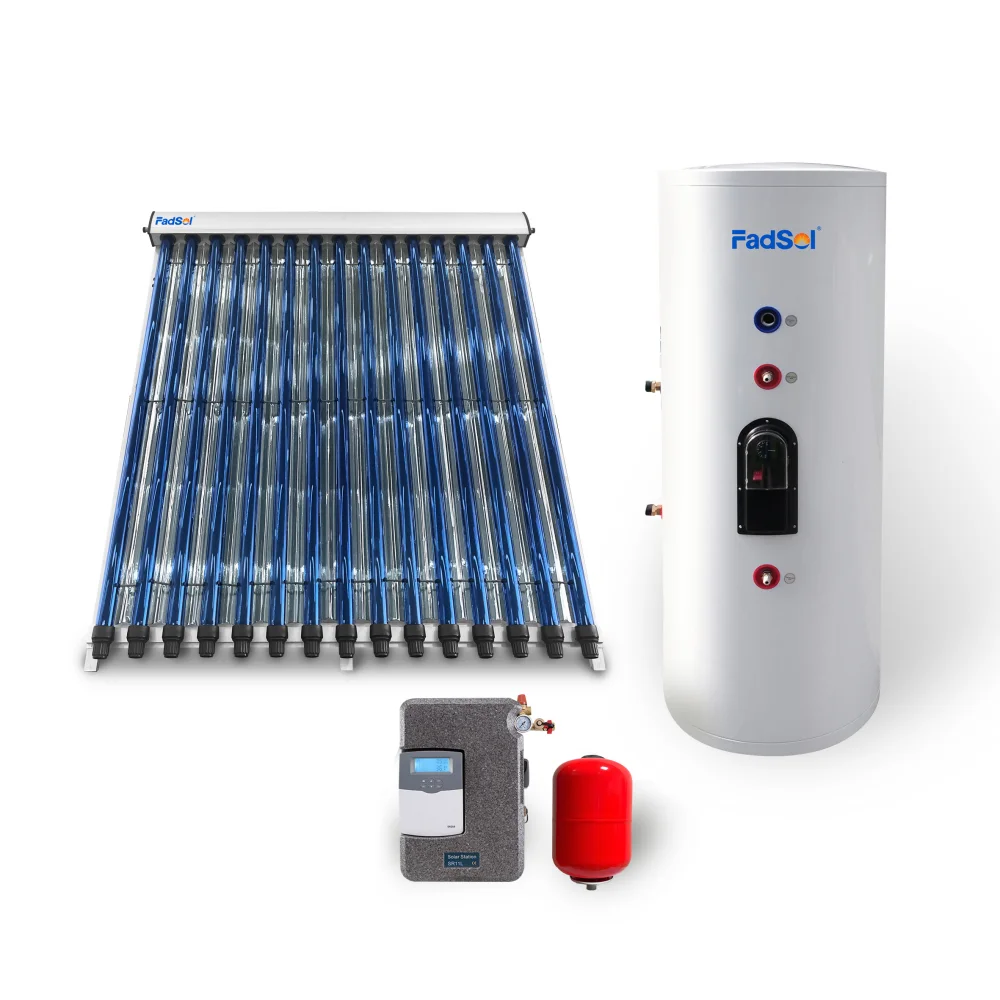 High Power CPC Split Pressurized Solar Heating Collector Heat Pipe Vacuum Tube For Home Water Heating System