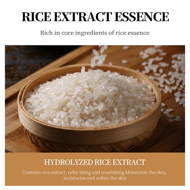 20pcs BIOAQUA Rice Raw Pulp Sleeping Masks Whitening Moisturizing Face Mask skincare Sleep Facial Masks