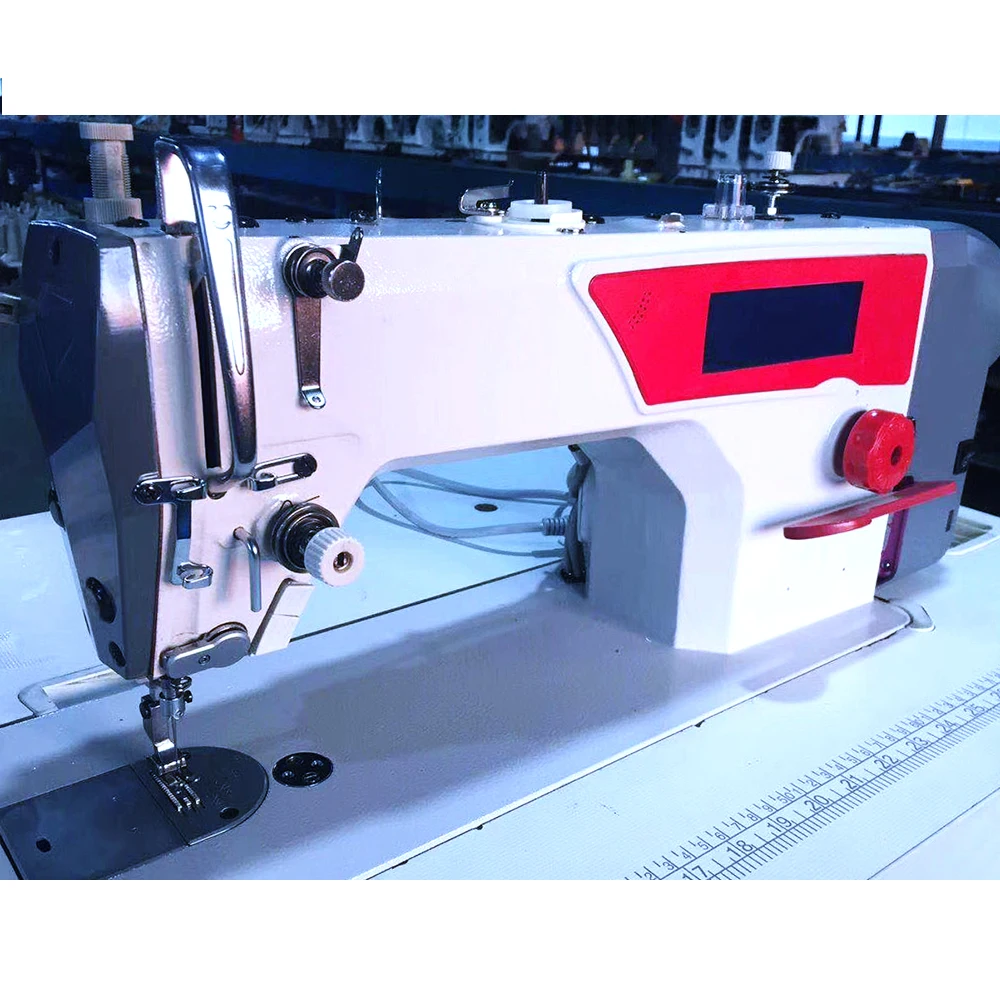 Straight Stitch single needle flat bed lockstitch industrial sewing machine
