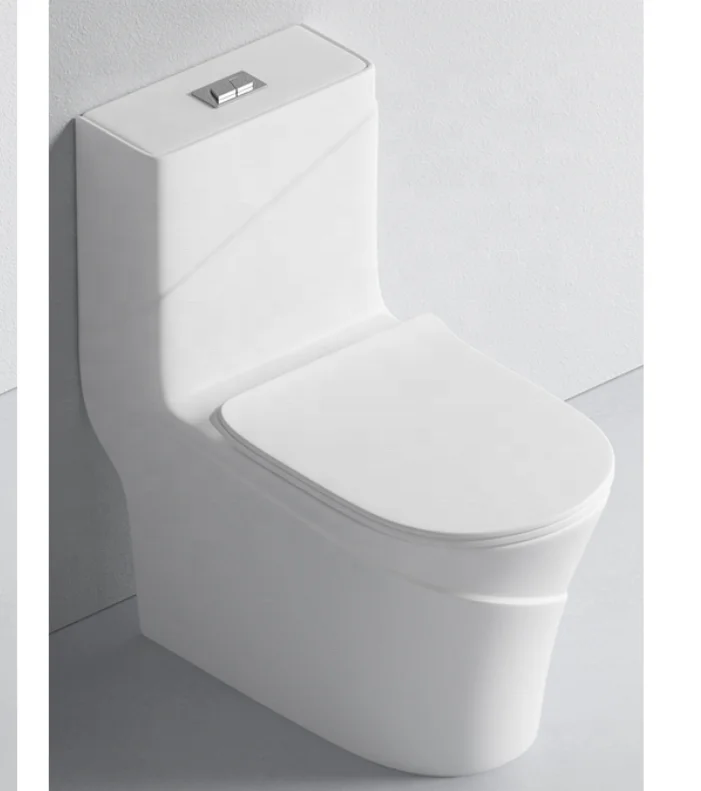 New design siphon one piece toilet  ceramic sanitary ware bathroom toilet bowl set