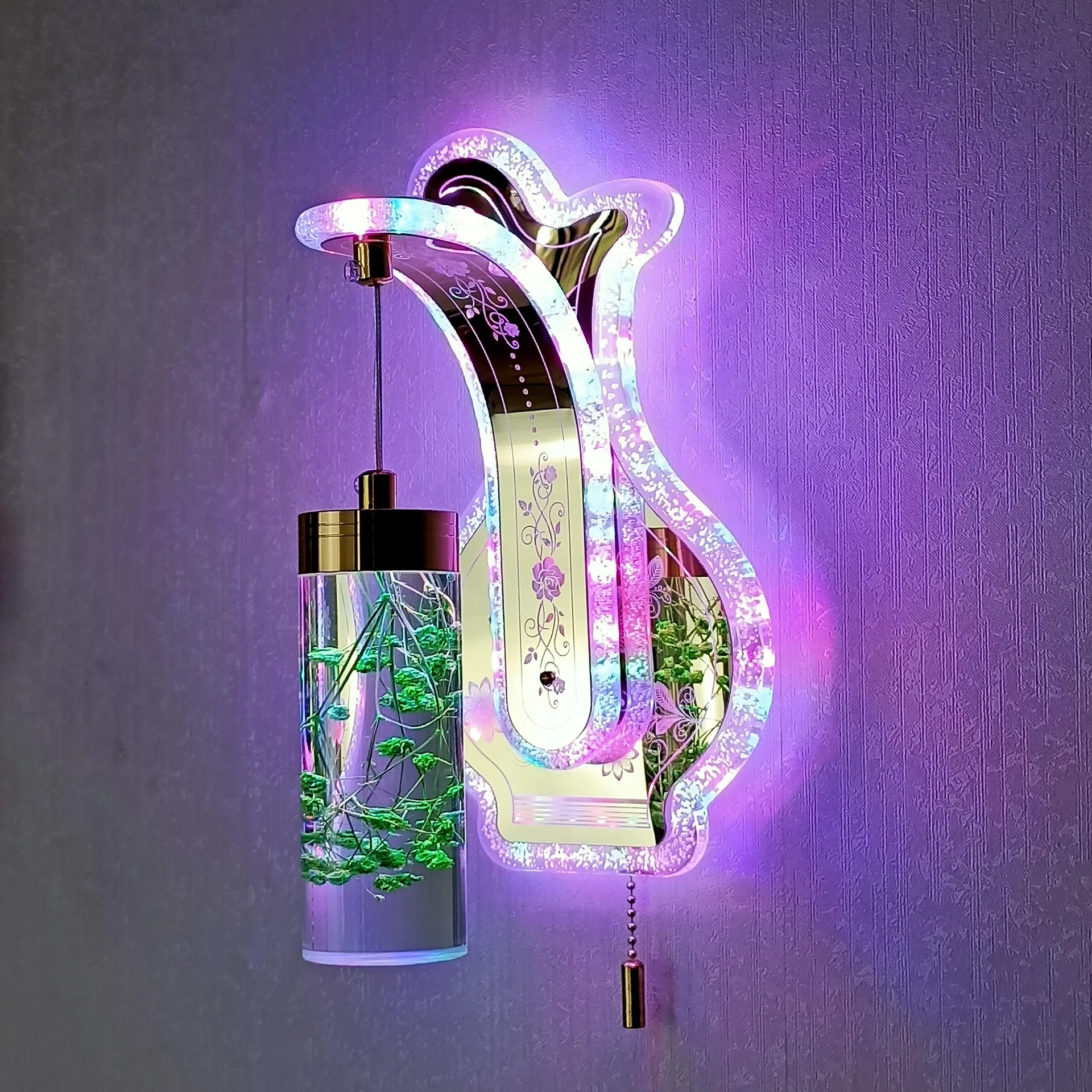 Mounted Bedside Restaurant Sconce Decor Living Room Luxury Decorative Bulb Bracket Exterior Led Wall Light Indoor Modern