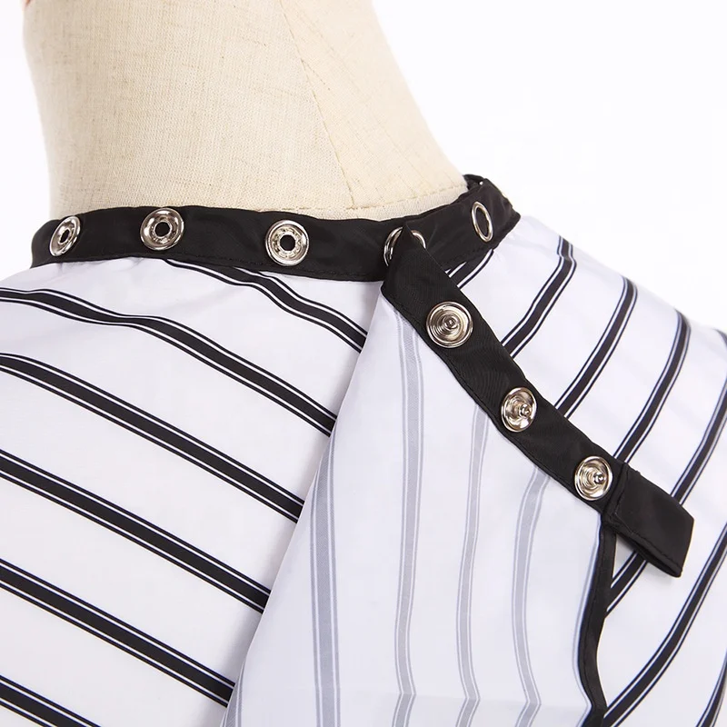 Latest Design Custom Printed Cutting Cape For Hairdressers