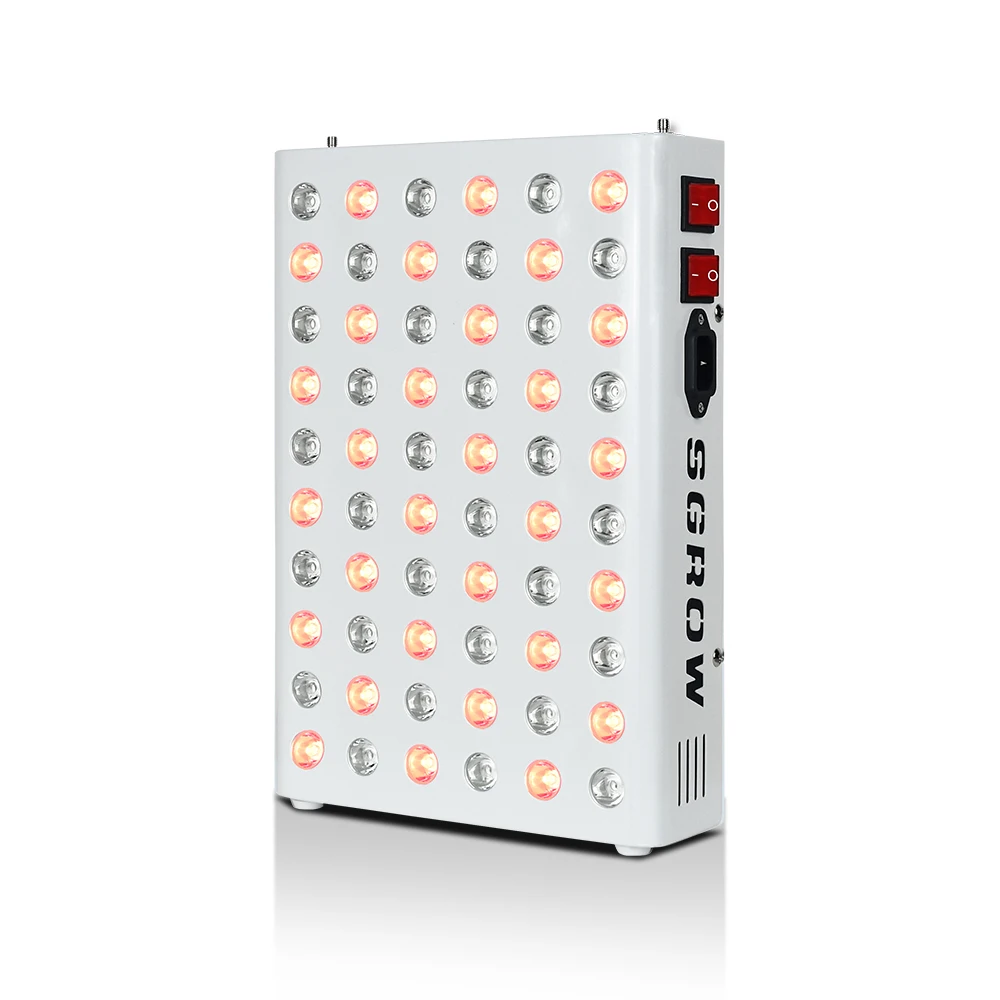 SGROW RS 300W Double Chip High Irradiance LED Therapy Lamp Red Light Therapy