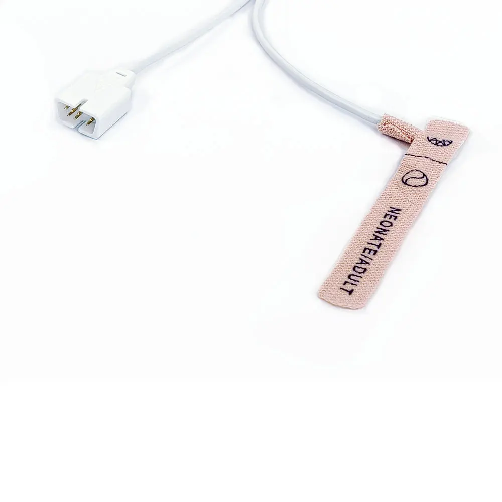 compatible with Philips M1132A/ M1133A/ M1134A Disposable Neonatal/infant/adult wrap foam fleece fabric SpO2 Sensor