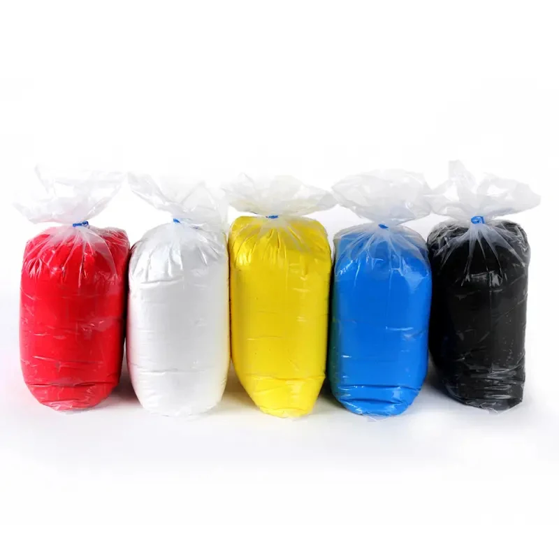 Customized Large Package 2kg Super Light Soft Air Polymer Clay 24 Colors Playdough Material for Clay Modeling