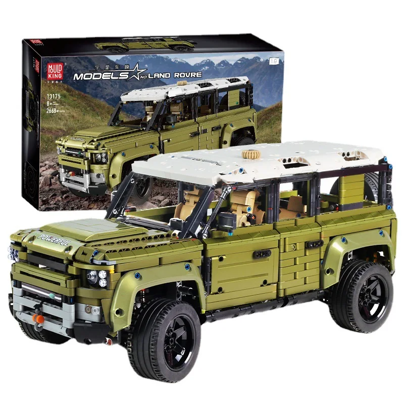 liangjun Mould King 13175 LandNG Rover Defender Compatible LepinBlocks Techinic 42110 Building Blocks Bricks Educational Toy