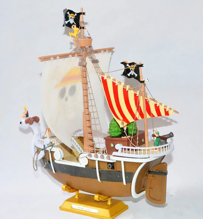 Action figure Wholesale High Quality OEM Pvc toy Luffy Anime Going  Model Ship Merry Thousand One pieced