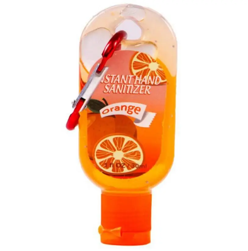 
Free sample OEM hand sanitizer with carabiner hand gel 