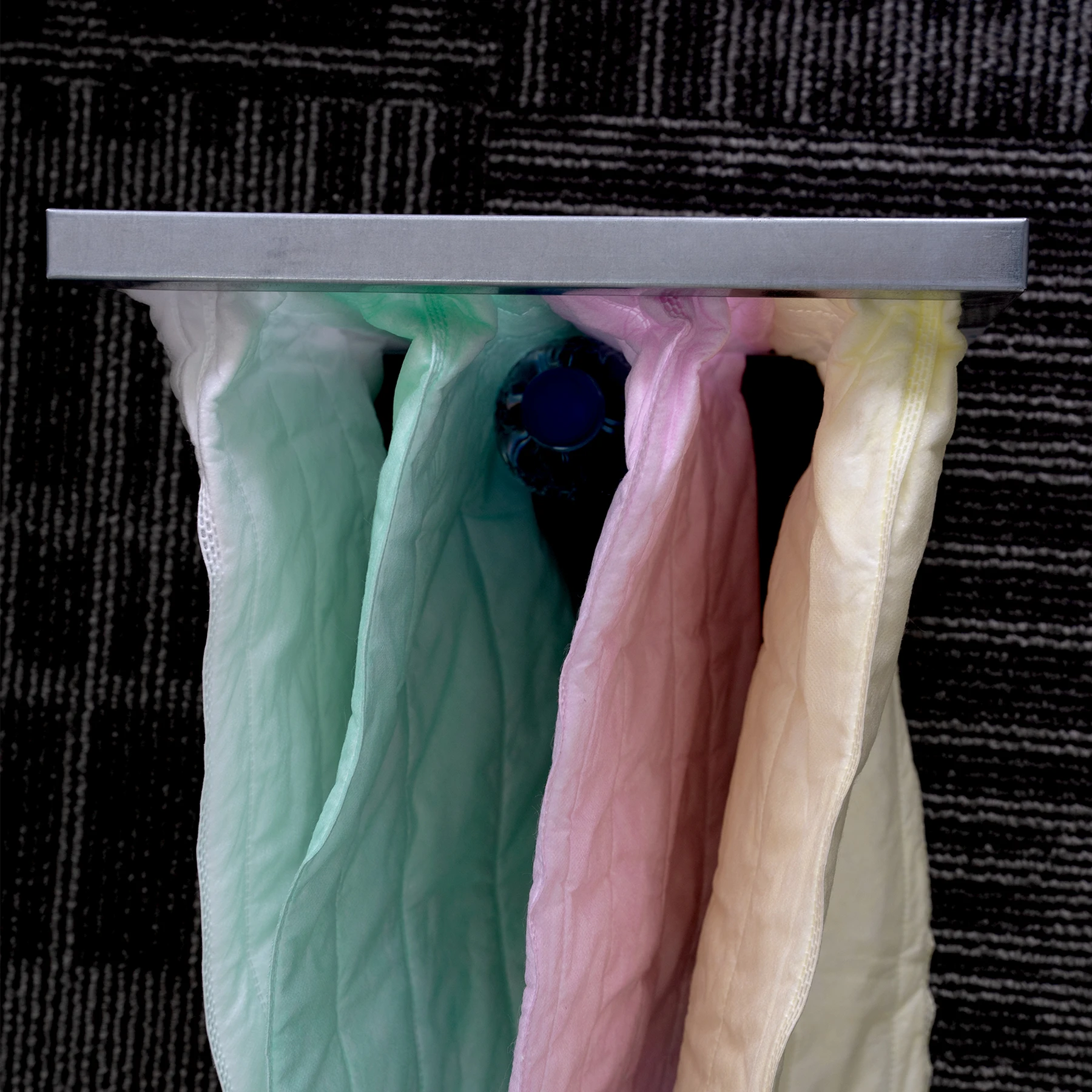 Good Quality Nonwoven Synthetic Air Fiber Bag Filter Cloth Metrial With High Dust