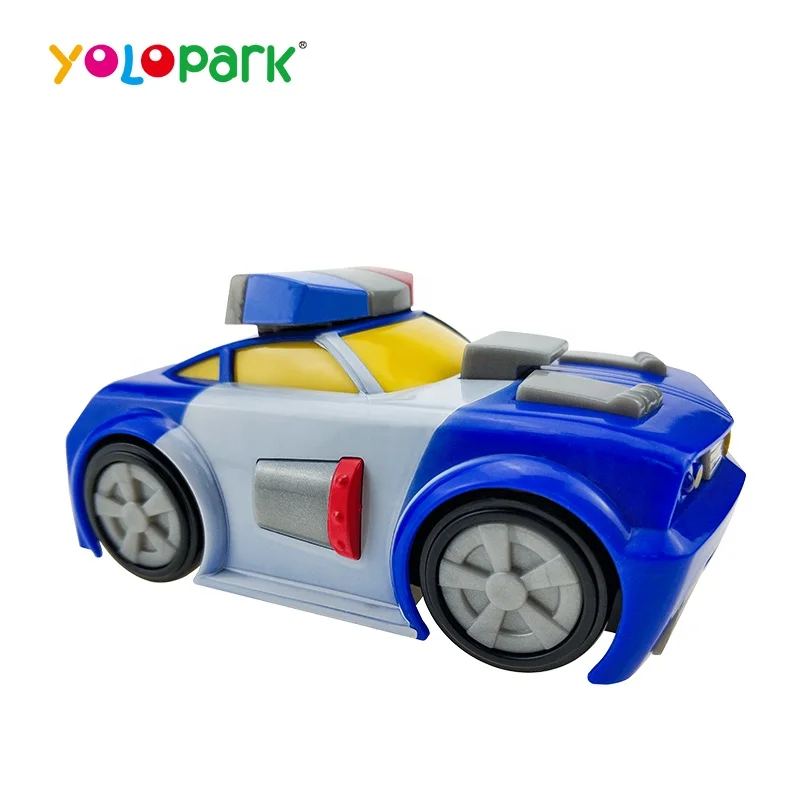 Rescue Bots - 12CM New Chase Friction Car Toy For Kid - Transformers toys