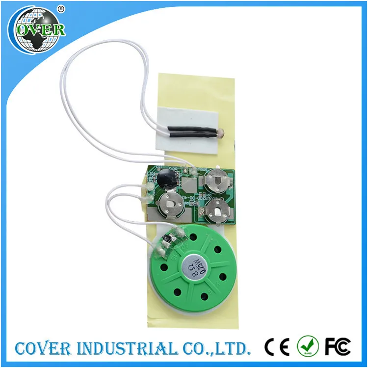 Factory Wholesale High Quality Voice Recorder Chip Recordable Sound Module for Postcard Greeting Cards Music Book