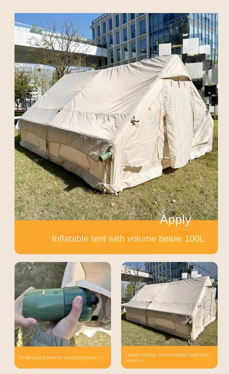 ShineMaster Electric air Pump High Pressure Electric air Blower for Bubble Ball air Mat Water Roller Inflatable Tent Product