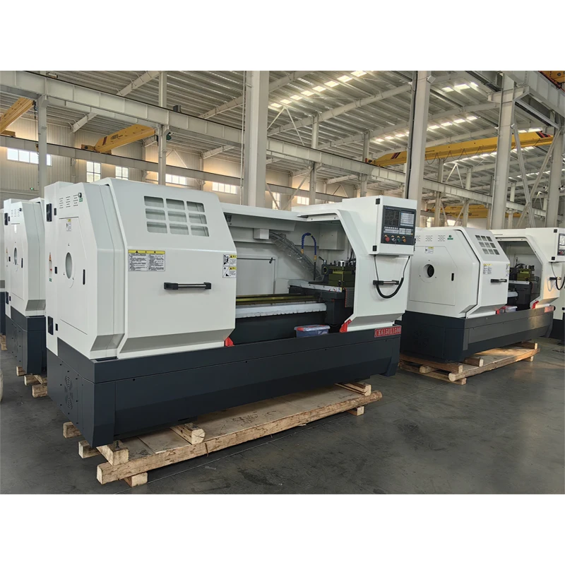 Hot selling and low-priced CK6150 fully automatic CNC lathe, high-precision horizontal metal turning CNC lathe