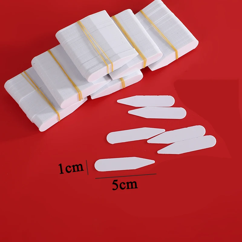 Low Price Wholesale Men Shirt Plastic Collar Stays High Quality Collar Bones Inserts for Shirt Packing