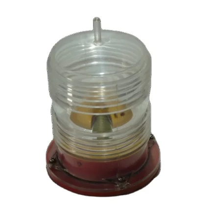 LED navigation light with strong corrosion resistance solar powered marine lanterns