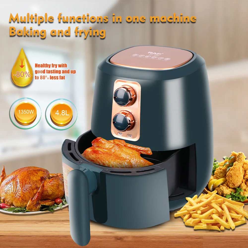 RAF Electric Air fryer Automatic Deep fryer without oil Air frying machine Deep fat fryer for home fries