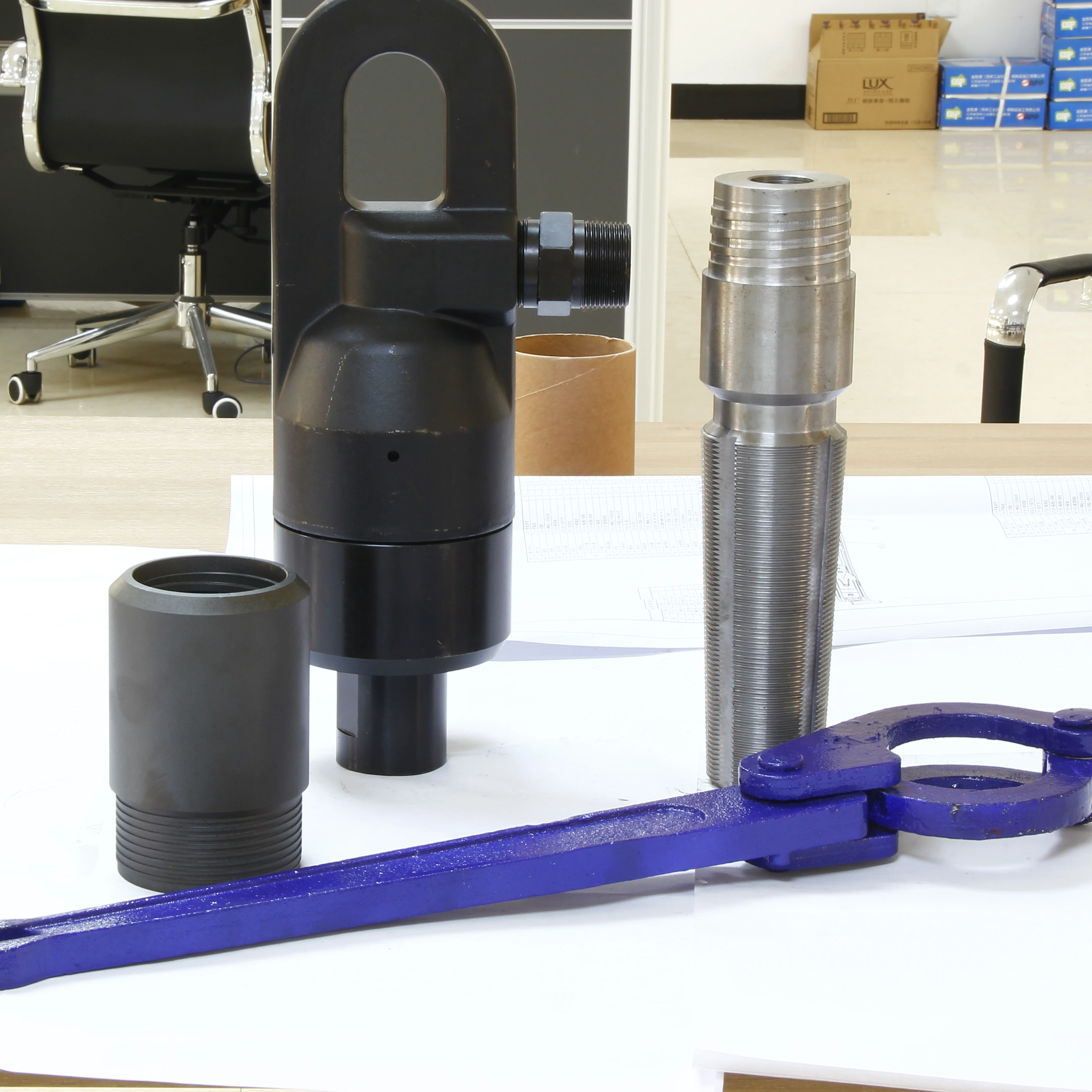 inner tube Circle Wrench,outer tube wrench drill rod wrench