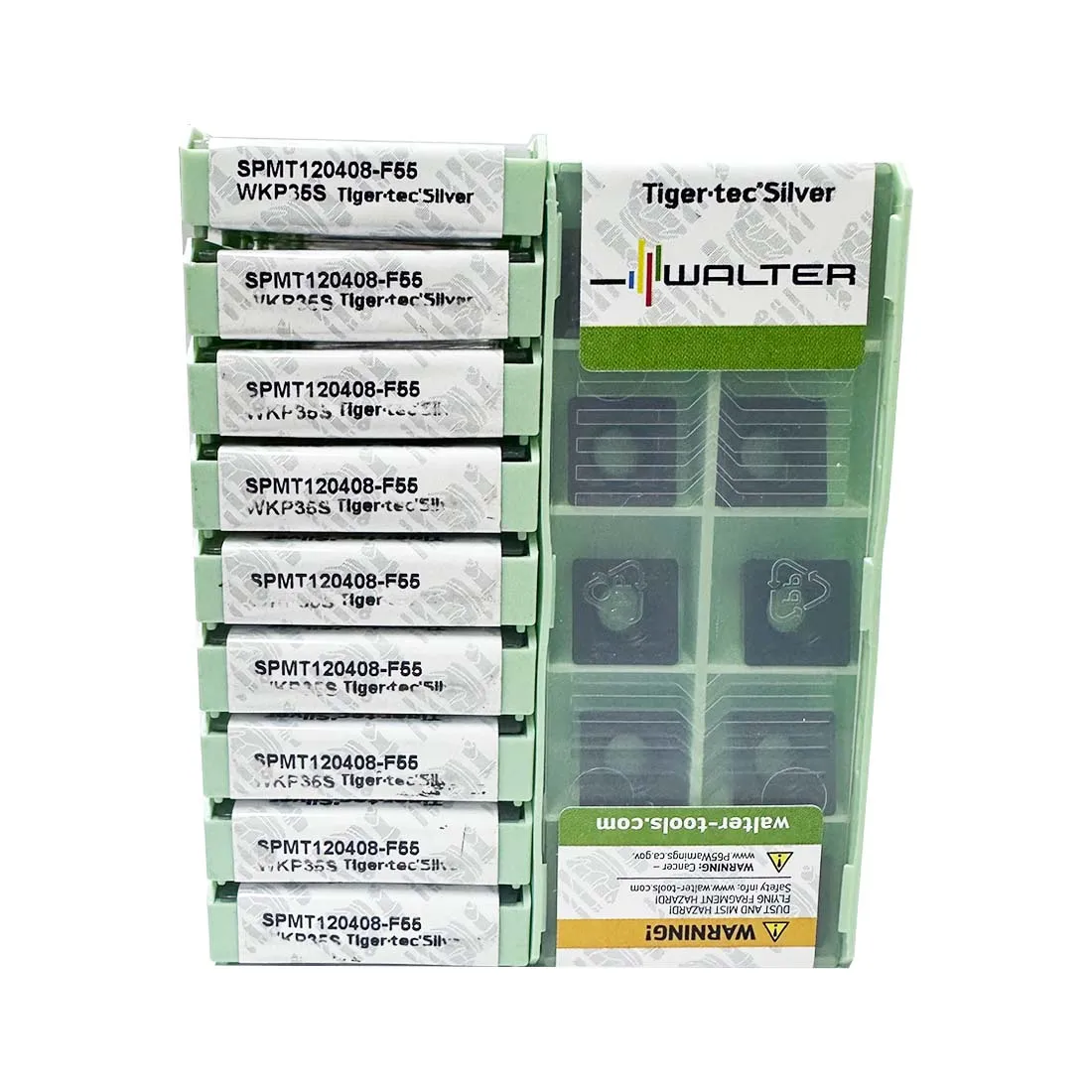 New Walter Spmt120408-F55 Wkp35s Carbide Inserts 10PCS Square Milling Inserts for Lathe Machine Customizable OEM Steel Workpiece
