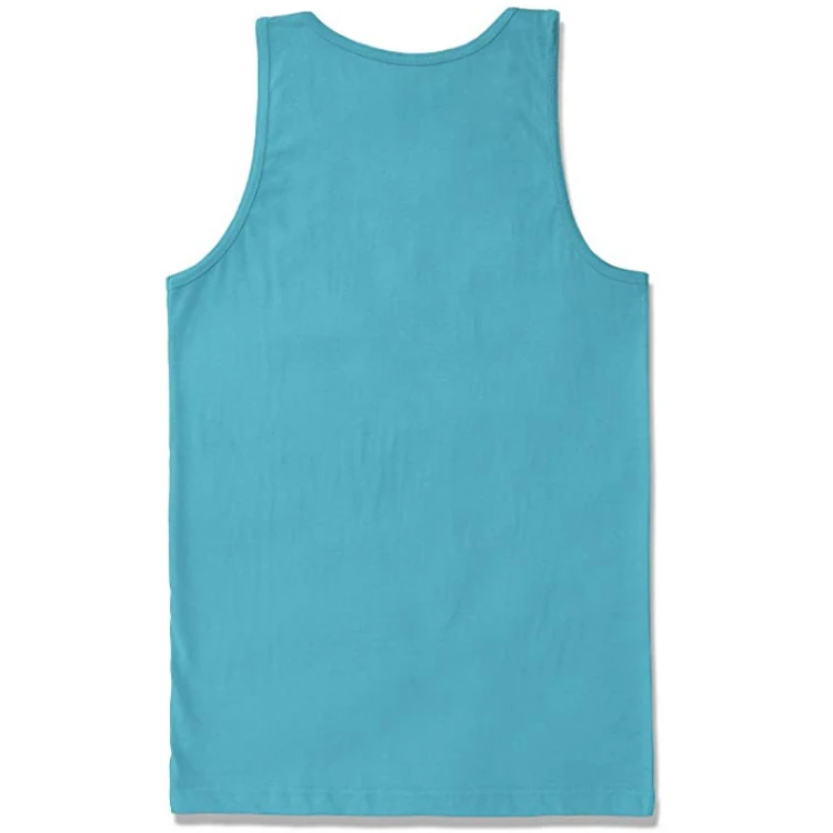 
High quality cotton sport fitness running custom mens gym tank top 