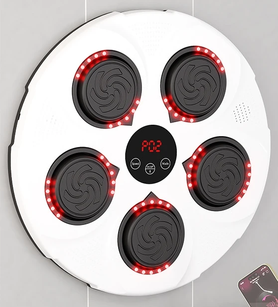 Machine Wall Lounger Dummy Training Shooting Punch Kick Mounted Punching Pad Music Boxing Smart Target for most people