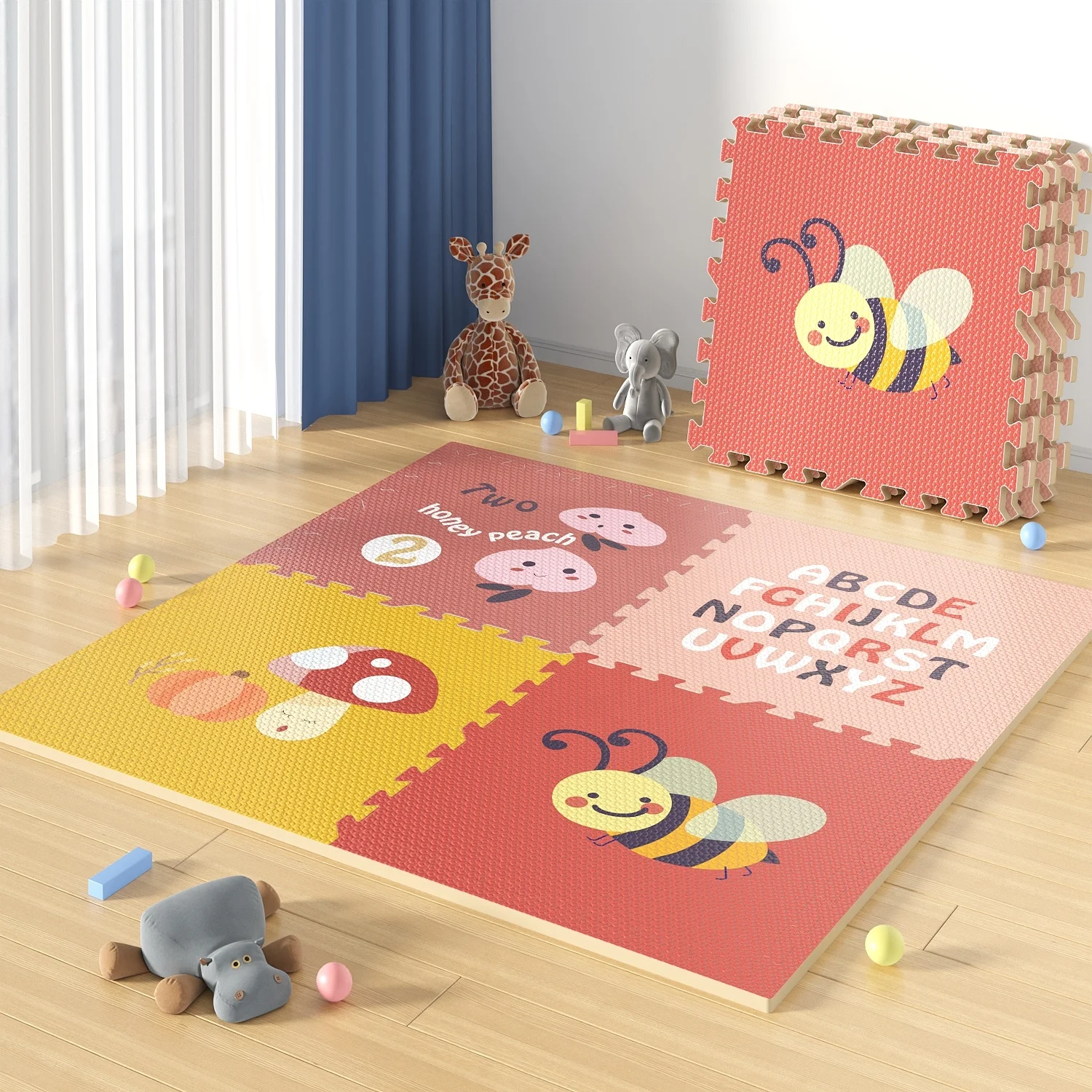 Colorful Soft Foam Mat Baby Toy Game Play Mat EVA Foam Puzzle Tatami Play Mats
