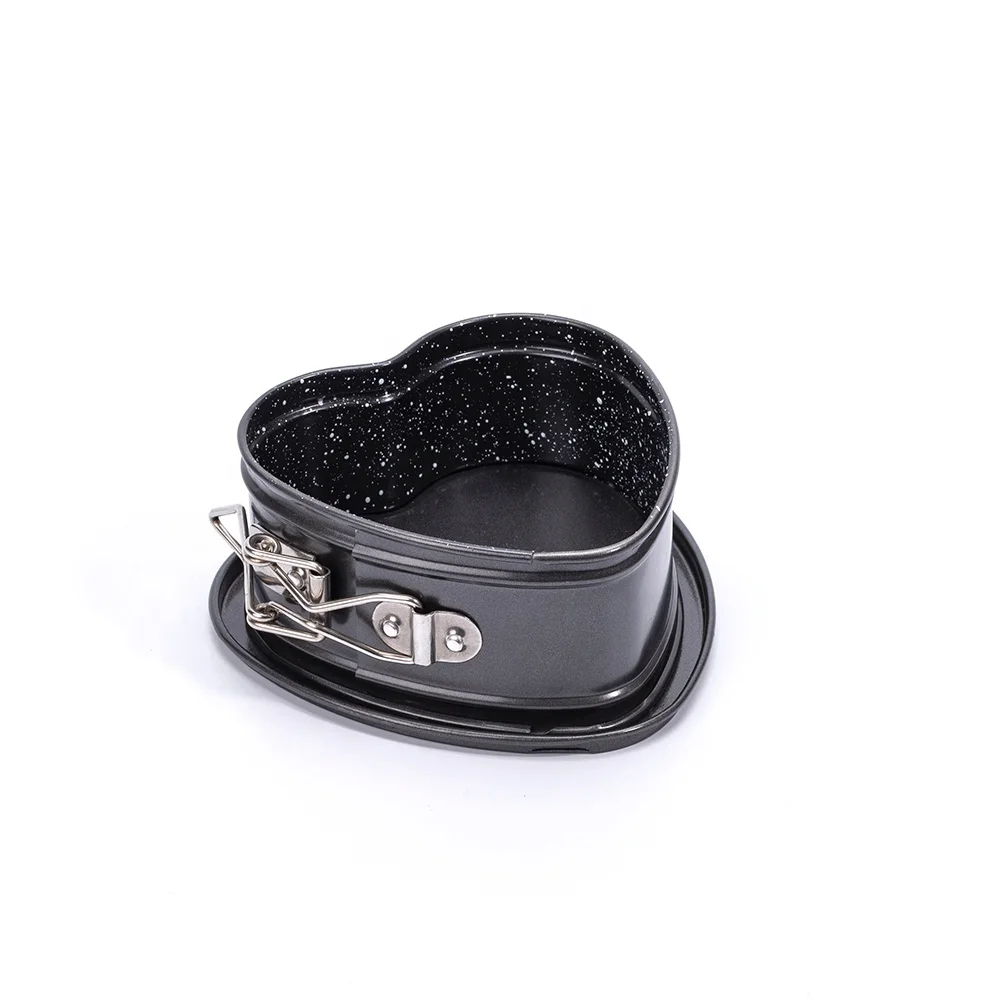 Кастрюля для торта из углеродистой стали с защитой от протечек, 4 дюйма, 7 дюймов, 10 дюймов