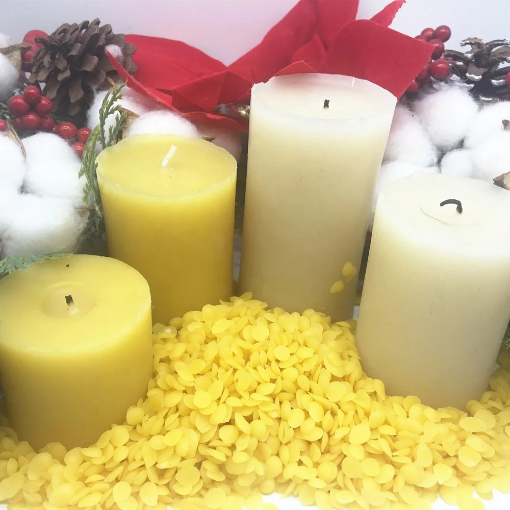Оптовая продажа, желтый пчелиный воск для изготовления свечей