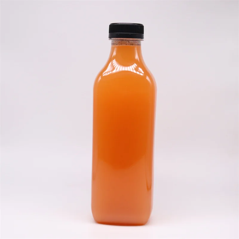 MAYSURE 500ml 750ml Juice Bottles Plastic used for Cold  Brew Beverage with Leak Proof Lid