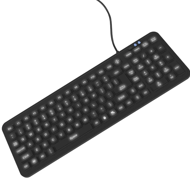 2021 New Product Keyboard Manufacturer Oem/ Odm Usb Port Flexible Cable Wireless Numeric Keyboard