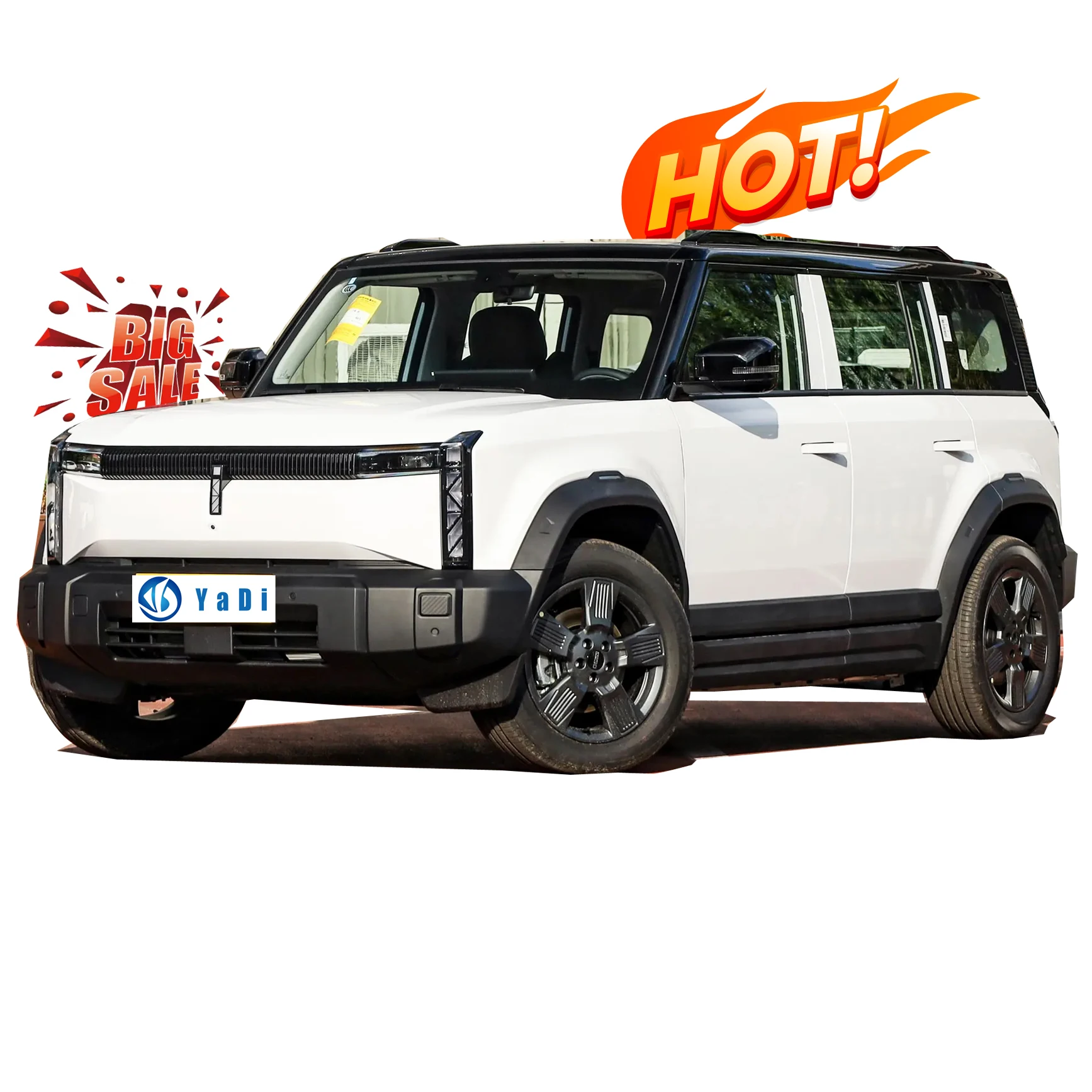 2024 icar 03 квадратная коробка 4WD внедорожник стильный семейный внедорожный Новый энергетический электромобиль