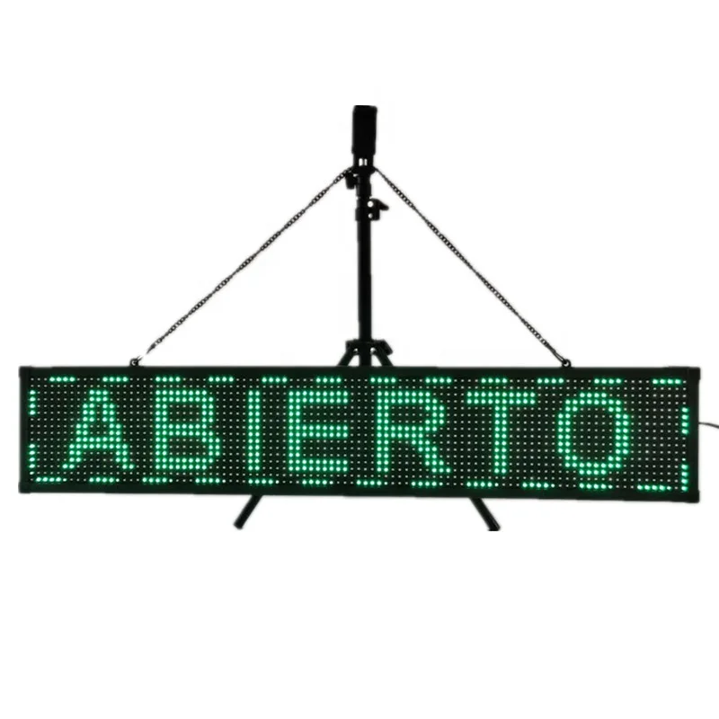 LED open sign digital screen graphic display shop window display