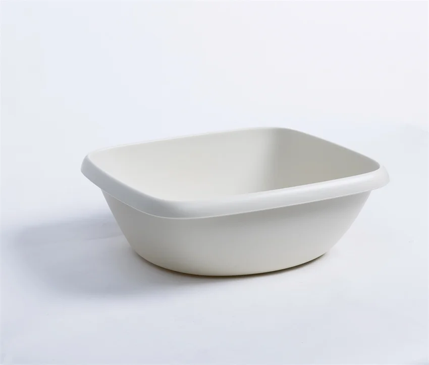 Small washbasin Household plastic dormitory lovely square washbasin bathroom washbasin drain hair catcher