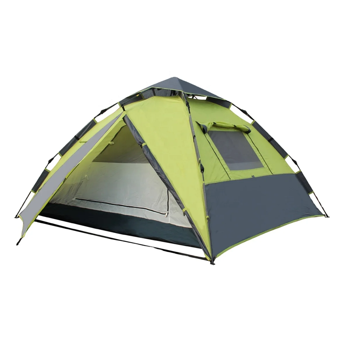 Custom portable double layer 3  person professional hiking camping outdoor equipment tents