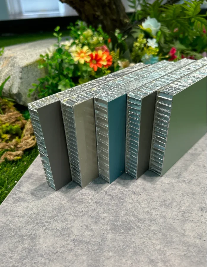 Colorful 6mm 10mm 18mm 20mm 25mm Shanghai Aludream Aluminum Honeycomb Panel Sheet For Sale SPC/HPL Coated