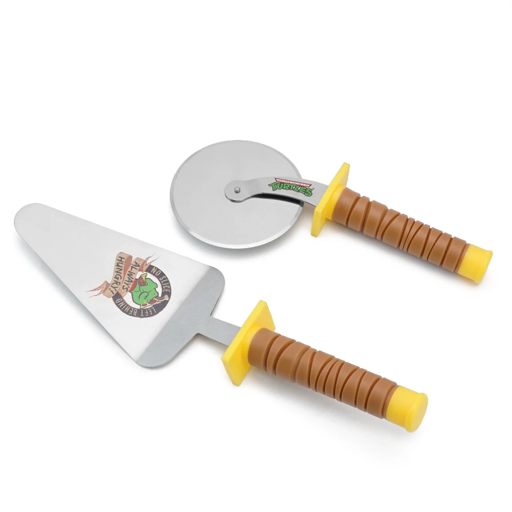Large Pizza Wheel+Server Shovel Spatula, Food Grade Stainless Steel Sharp Blade Baking Tools