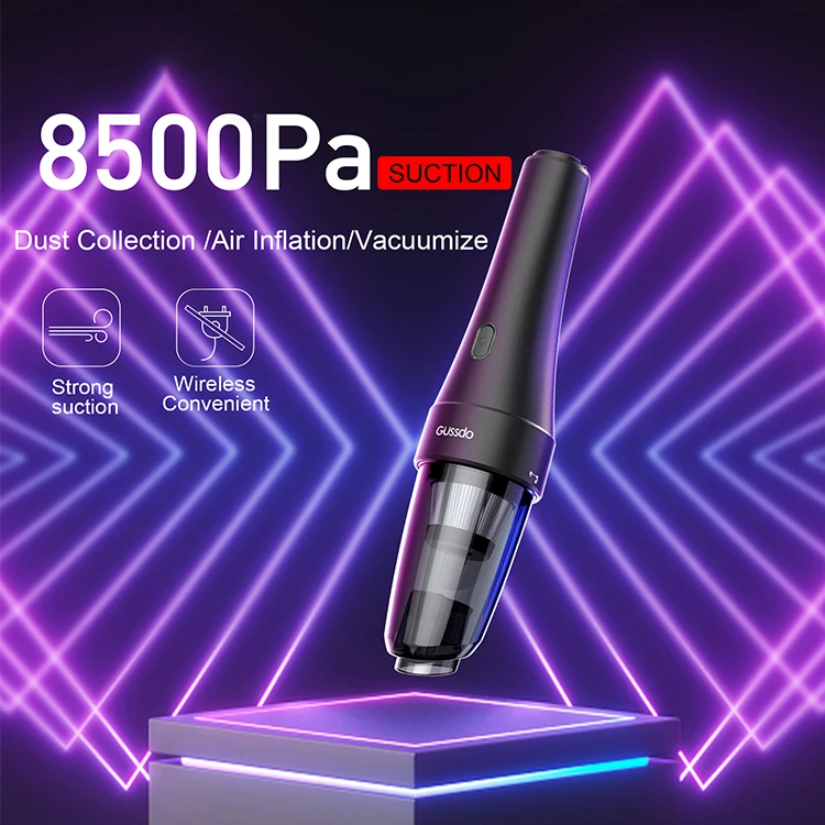 Car Vacuum Cleaner DC 12 Volt 120W 3 in 1 Multifunction 6 KPA Cyclonic Wet / Dry Auto Portable Vacuums Cleaner Dust