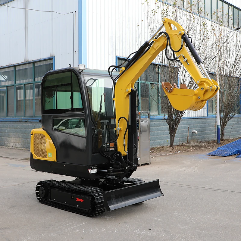 New small excavator mini bagger compact mini excavator 1 ton